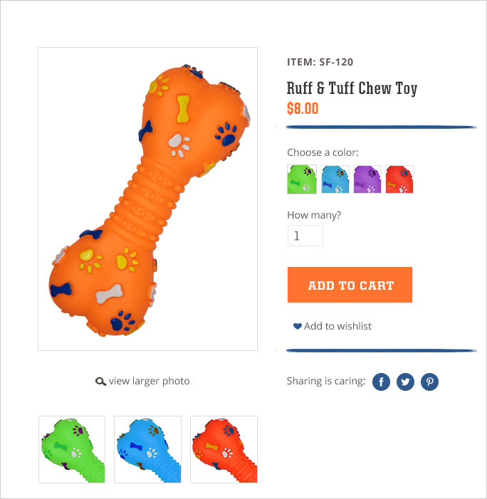 Ruff and Tuff Chew Toy